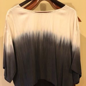 Silk loose top